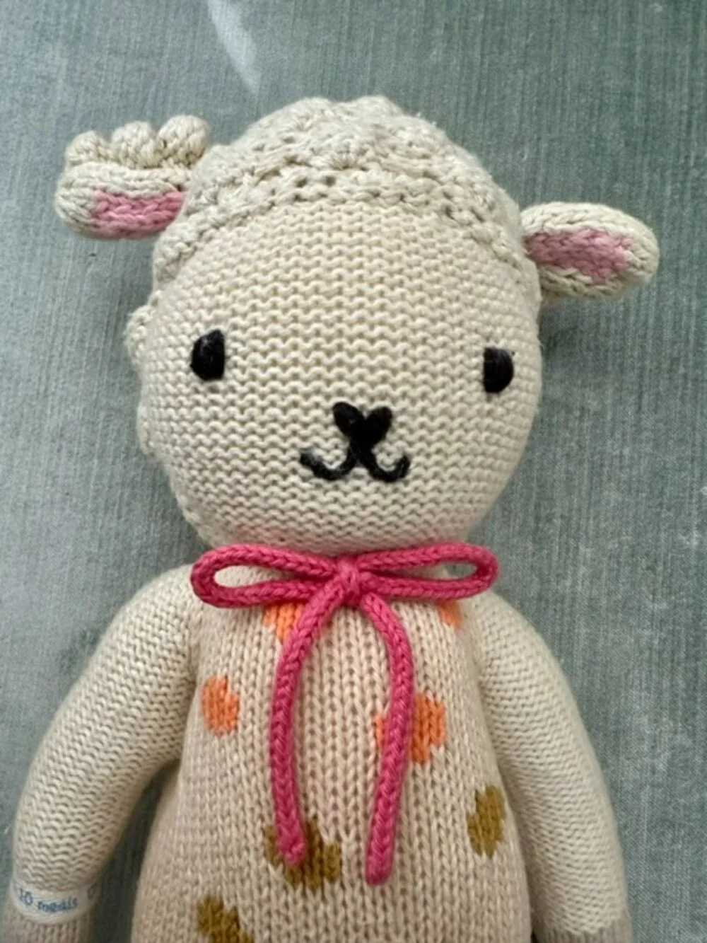 Lucy the Lamb 13" | Cuddle + Kind - Picture 6 of 6